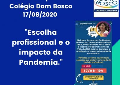 17/08/2020 – Colégio Dom Bosco